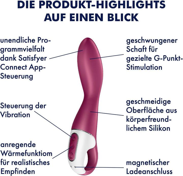 Produktbild Satisfyer Heated Thrill - Heated Vibrator