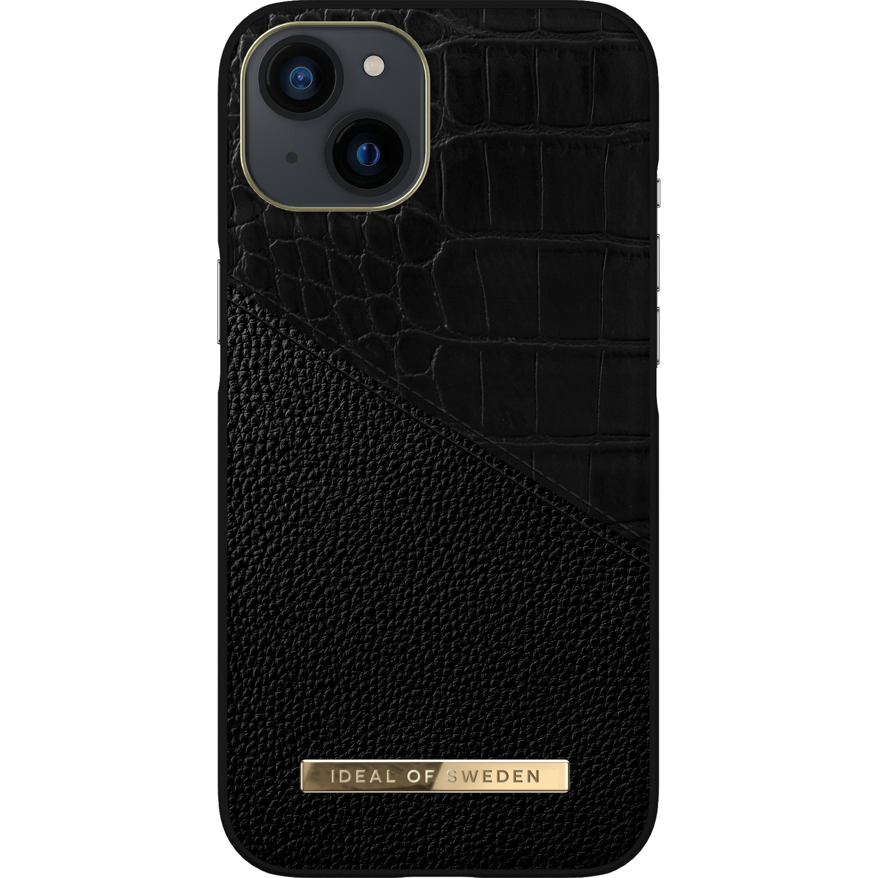 Thumbnail - iDeal Of Sweden Atelier iPhone 13 Case - Nightfall Croco (Apple iPhone 13), Smartphone Hülle, Schwarz