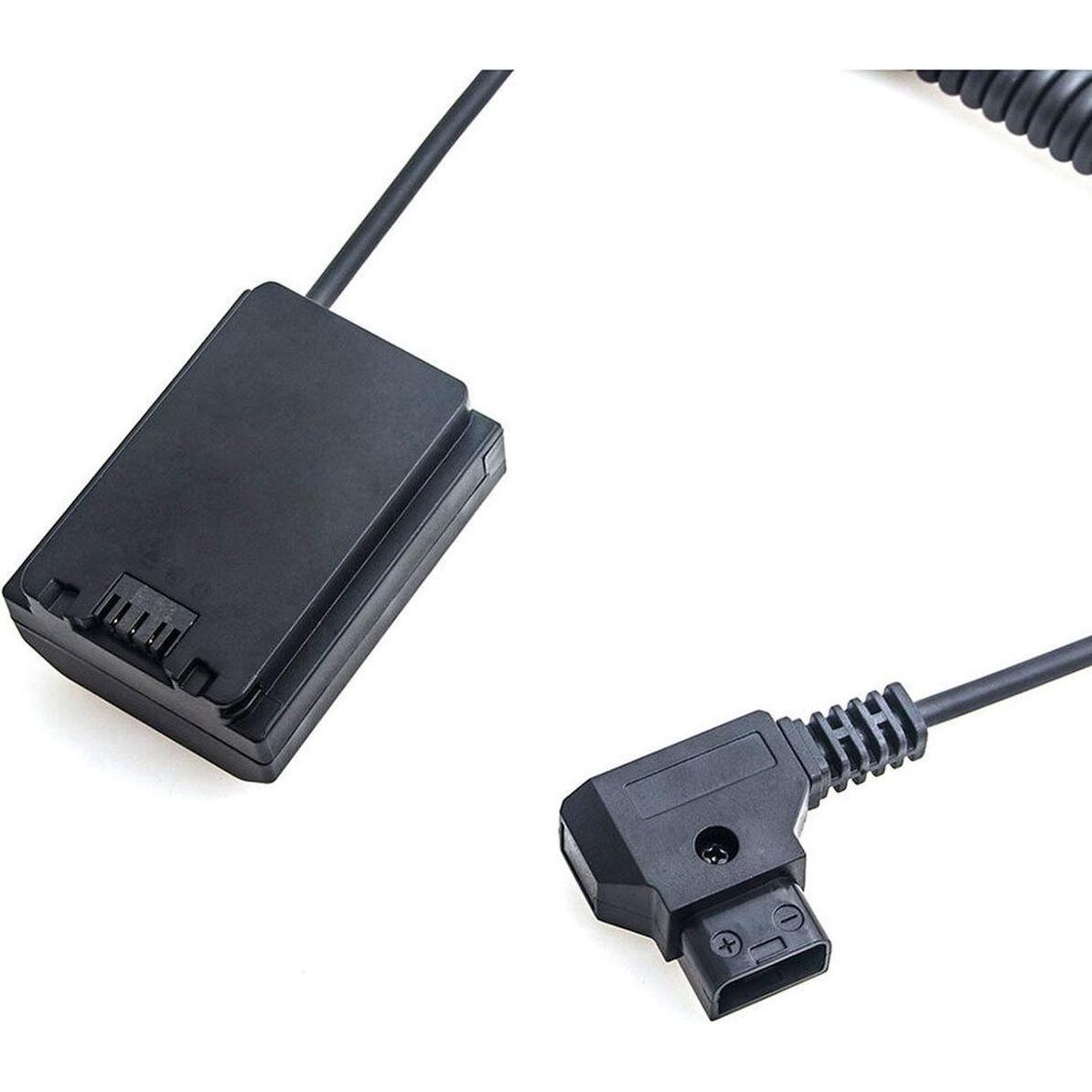 Caruba Batteria fittizia Sony NP FZ100 a decodifica completa + D TAP (cavo a molla) (Batteria della fotocamera), Alimentatore fotocamera