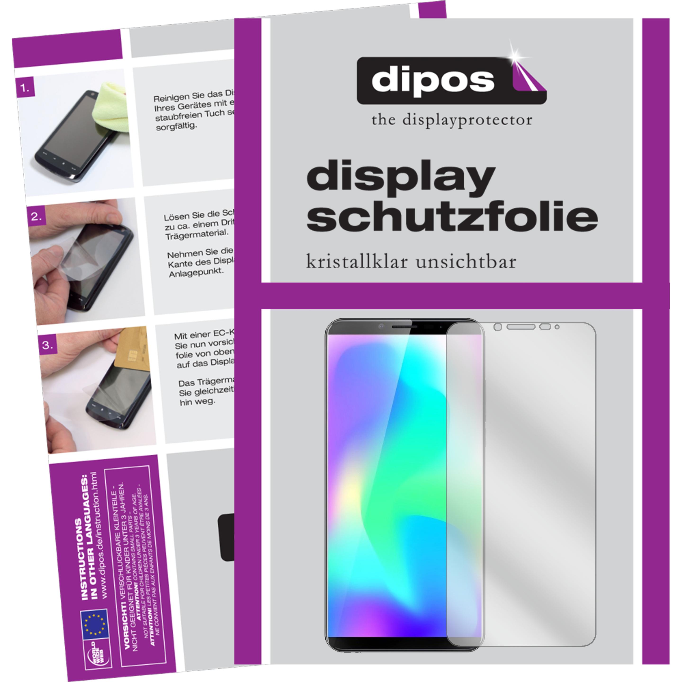 Thumbnail - Dipos Displayschutzfolie Crystalclear (1 Stück, Cubot X19), Smartphone Schutzfolie, Transparent