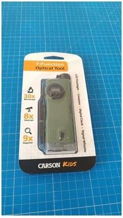 Image du produit Carson X-Scope Kids CP-11 Instrument d'optique de poche multifonctionnel avec 7 fonctions
