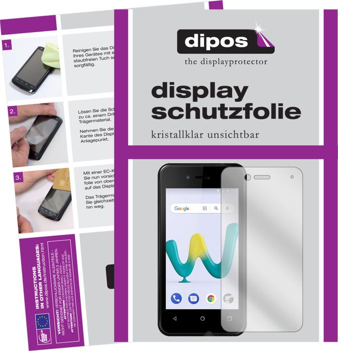 Produktbild Dipos Displayschutzfolie Crystalclear (2 Stück, Wiko Sunny 3 Mini)