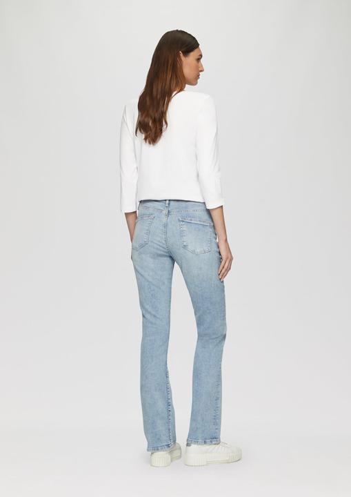 Produktbild S.Oliver T-Shirt Jerseyshirt mit V-Ausschnitt und 3/4-Ärmeln (34)