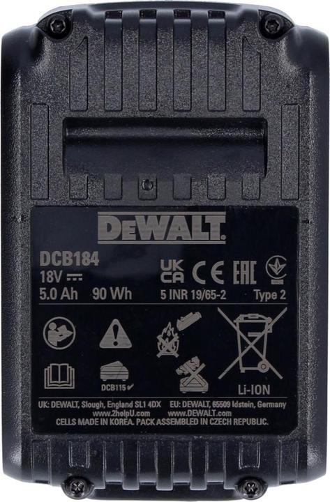 Immagine prodotto DeWalt Batteria di ricambio (18 V)