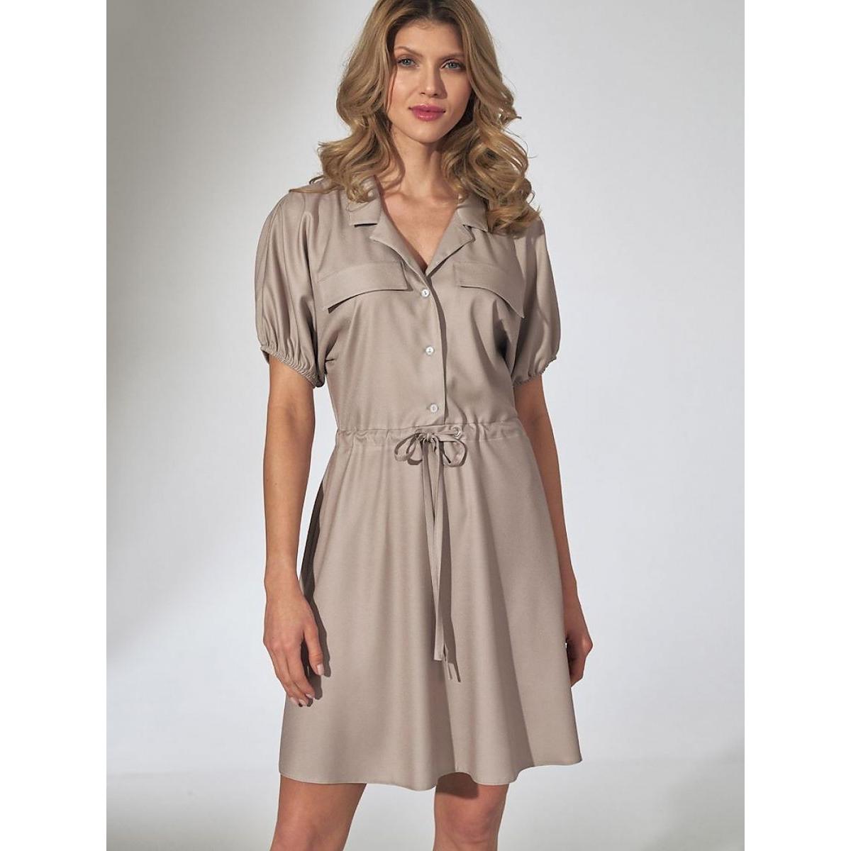 Figl, Damen, Kleider, Alltagskleid, Beige, (S)