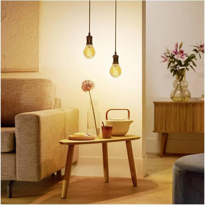 Produktbild Philips Filament Tropfenform Amber 15 W P45 E14 (E14, 136 lm, 1 x)