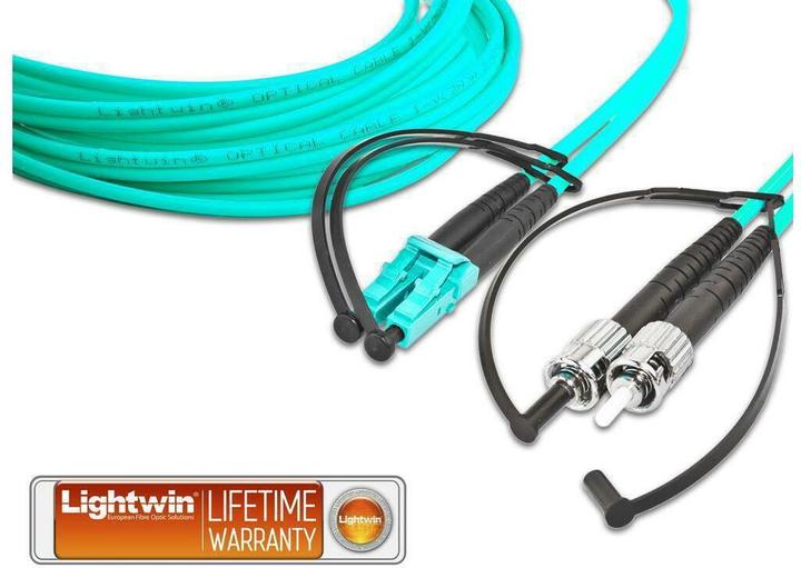 Actual product image Lightwin Fiber optic duplex patch cable (CAT7, 7 m)