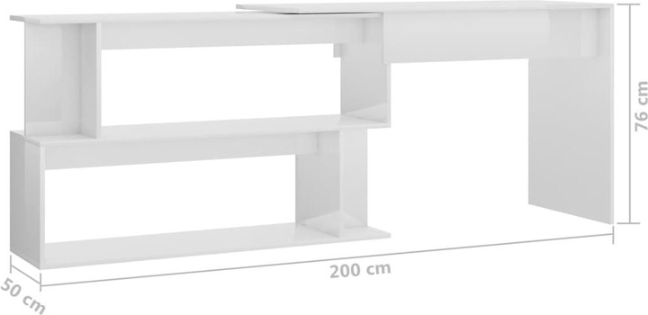 Actual product image VidaXL Titos (200 x 50 x 76 cm)