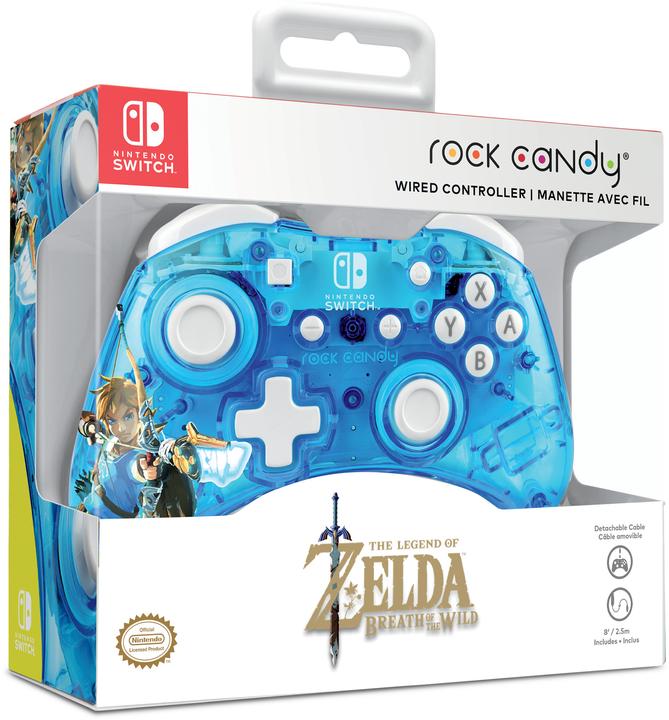 Produktbild PDP Rock Candy Wired Controller: Berry Brave Link (Switch OLED, Switch Lite, Switch)