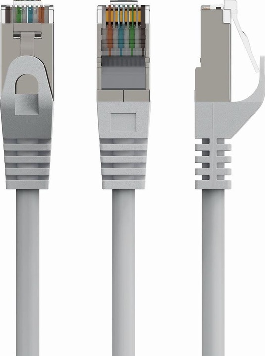 Produktbild Gembird PP6A-LSZHCU-50M networking cable Grey Cat6a S/FTP (S-STP) (S/FTP, CAT6a, 50 m)