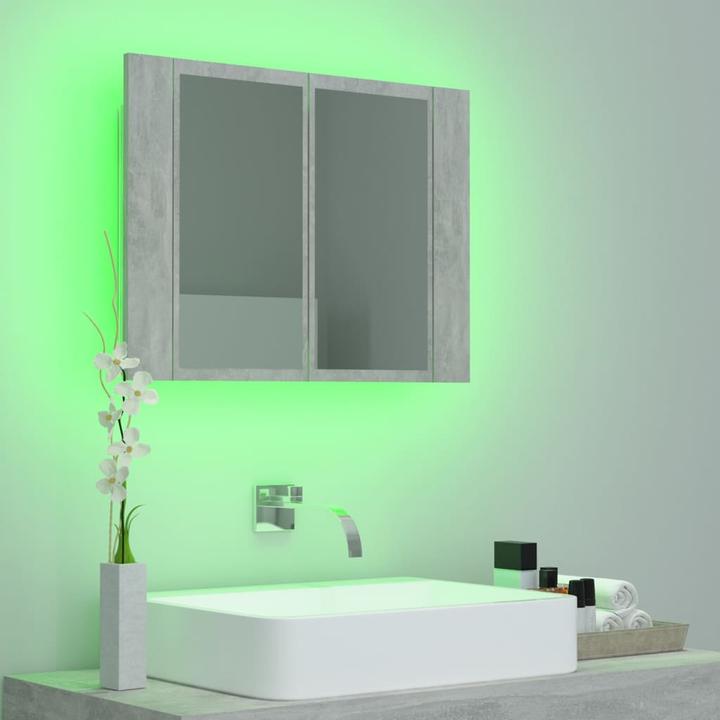 Produktbild vidaXL LED Spiegelschrank (12 x 12 x 45 cm)
