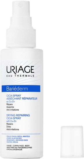 Actual product image Uriage BariÃ©derm Cica Spray (Body cream, 100 ml)