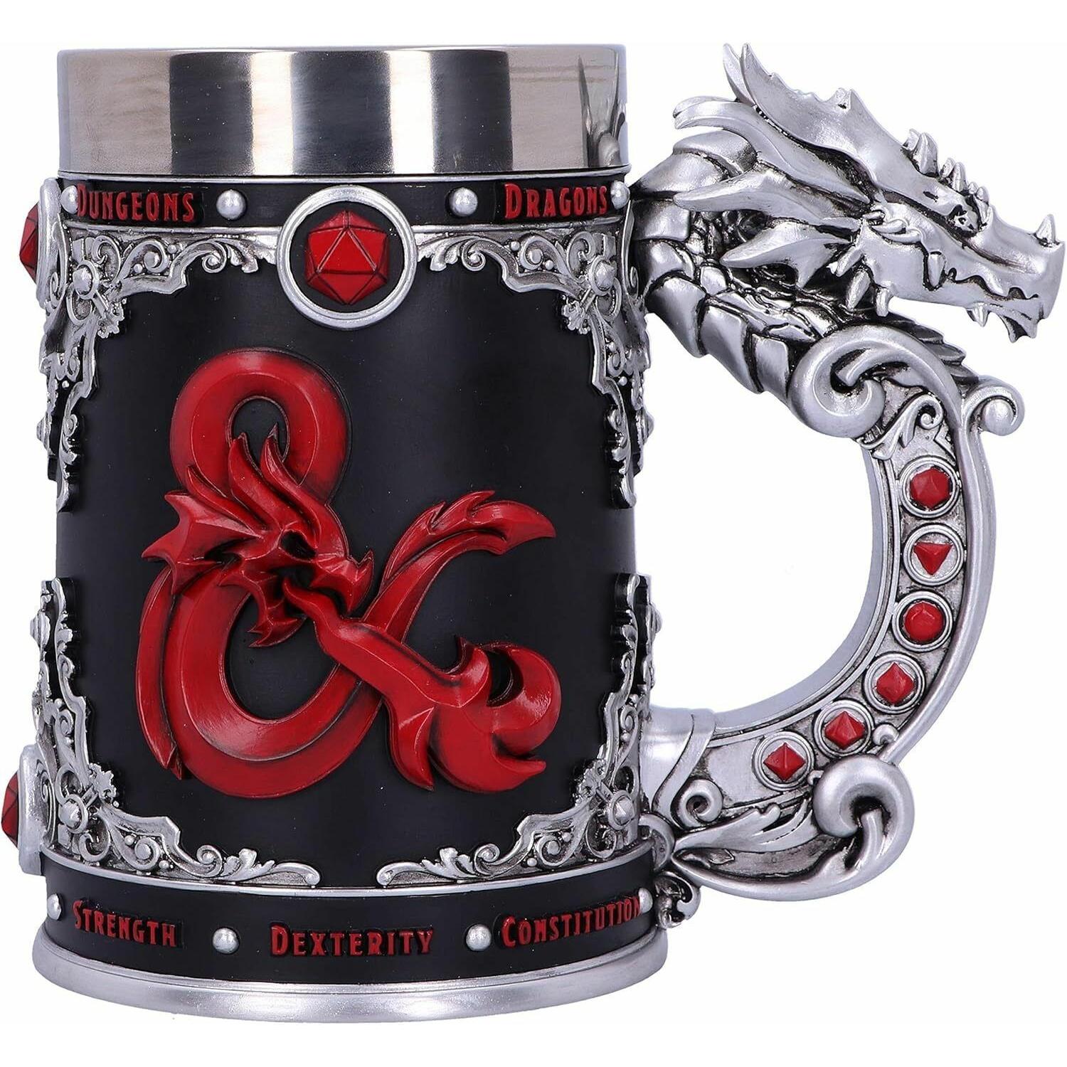 Nemesis Now Multicolore Bicchieri Da Birra, Dungeons & Dragons (1X)