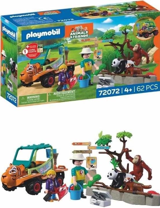 Image du produit Playmobil 72072 Zoo: Tierpflegermobil