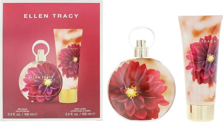 Produktbild Ellen Tracy Dream Florals Red Dahlia Gift Set 100ml EDP + 100ml Body Lotion (Parfum Set)