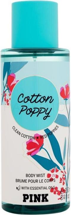 Actual product image Victoria's Secret Pink Cotton Poppy (250 ml, Body mist)