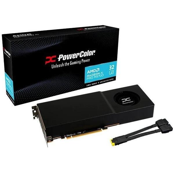 Powercolor AI PRO R9700 32G-B (32 GB), Grafikkarte