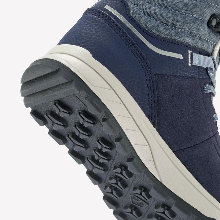 Produktbild Quechua Winterschuhe Kinder Gr. 35–38 Leder Schnürung warm wasserdicht Wandern - SH500 (36)