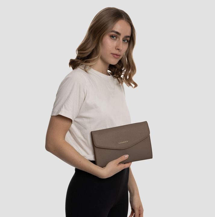 Image du produit Lazarotti Bologna Leather Clutch Tasche Leder 23 cm