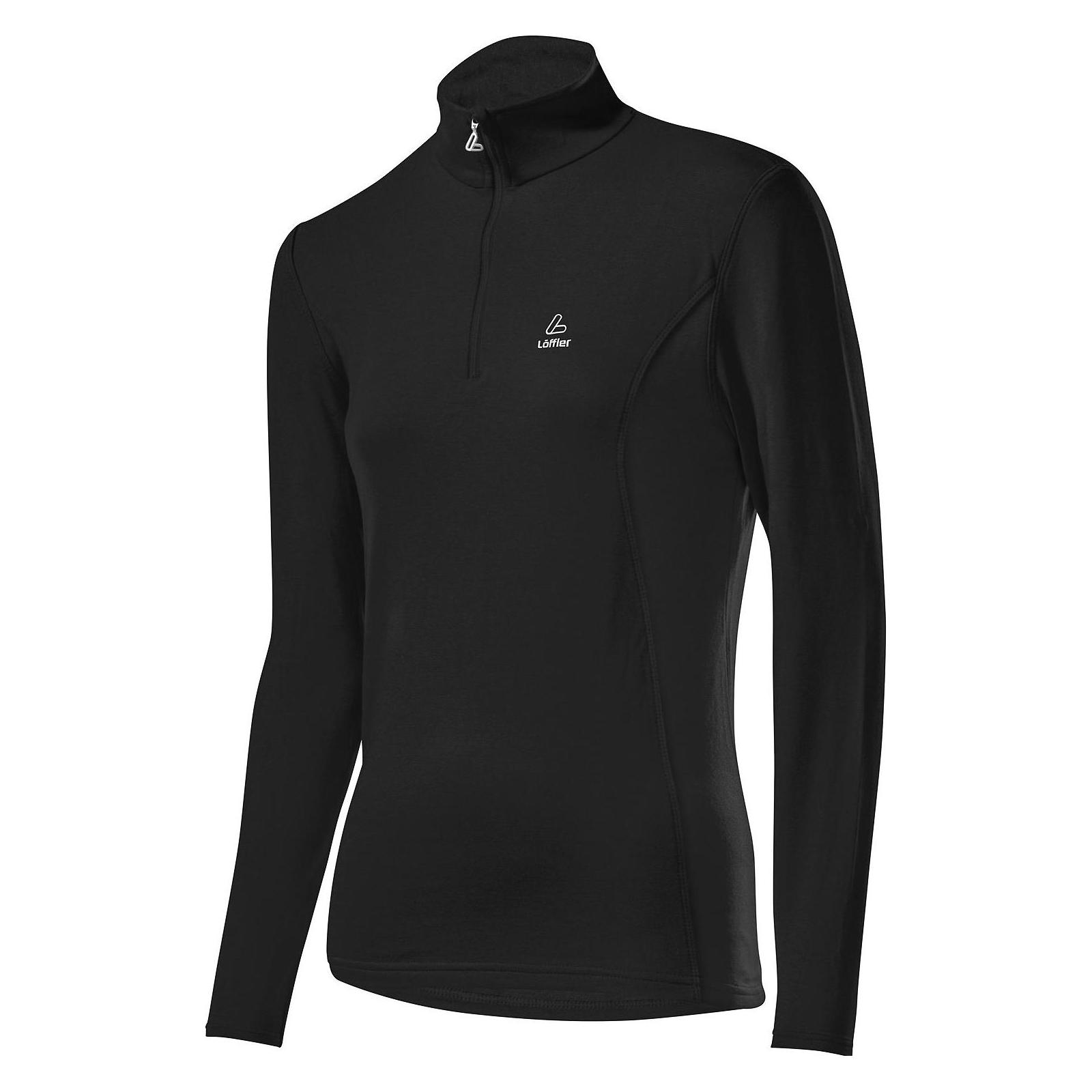 Löffler, Damen, Funktionsshirt, Basic Transtex Longsleeve (40), Schwarz, 40