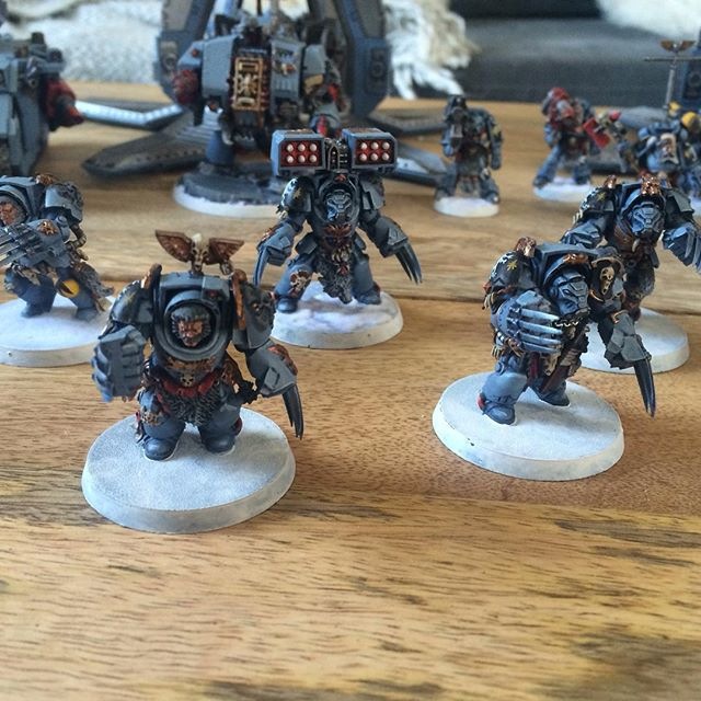 Actual product image Games Workshop Wolf Guard Terminators (Plastic)