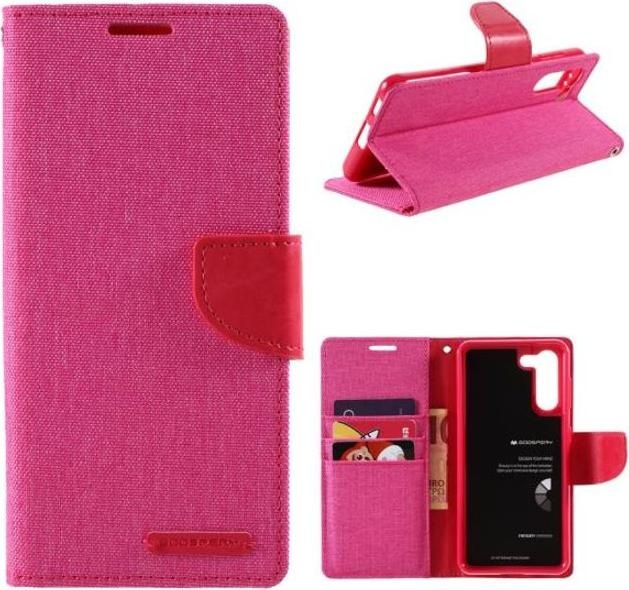 Actual product image Goospery Canvas Diary Series (Samsung Galaxy S21+)