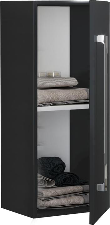 Actual product image VCM Wooden Bathroom Furniture Midi Cabinet Badinos Revolving Door (33 x 22 x 75 cm)