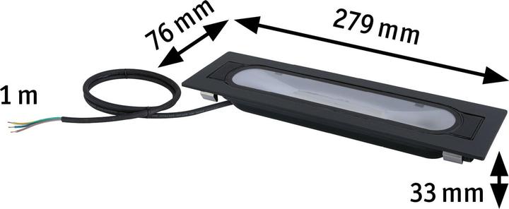 Produktbild Paulmann Wallwasher Ito (450 lm, IP67)