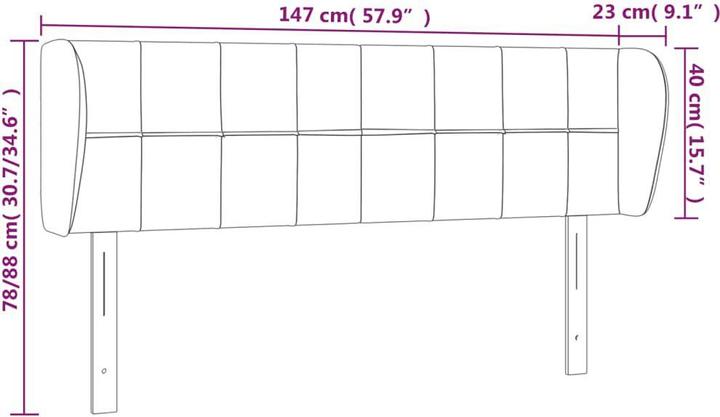 Actual product image vidaXL Sherwynd (147 x 23 x 88 cm)