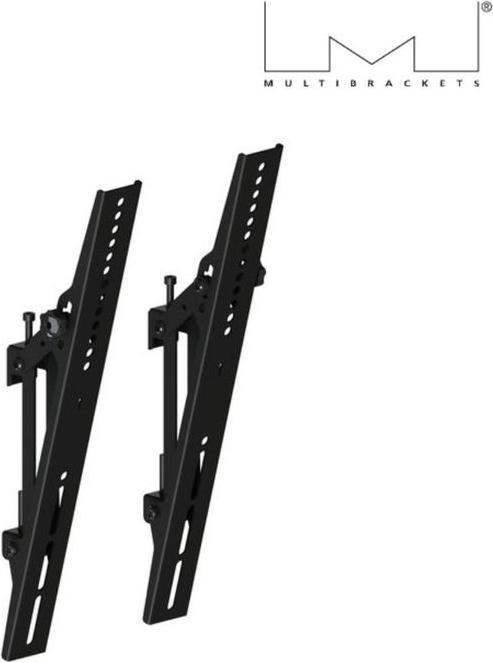 Image du produit Multibrackets Support inclinable VESA 400, métal, pour système Pro (30 kg)
