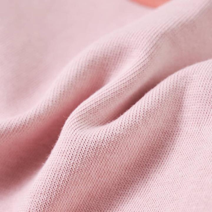 Immagine prodotto VidaXL Felpa da bambino con blocchi di colore Rosa 128,Materiale: 80 (128)
