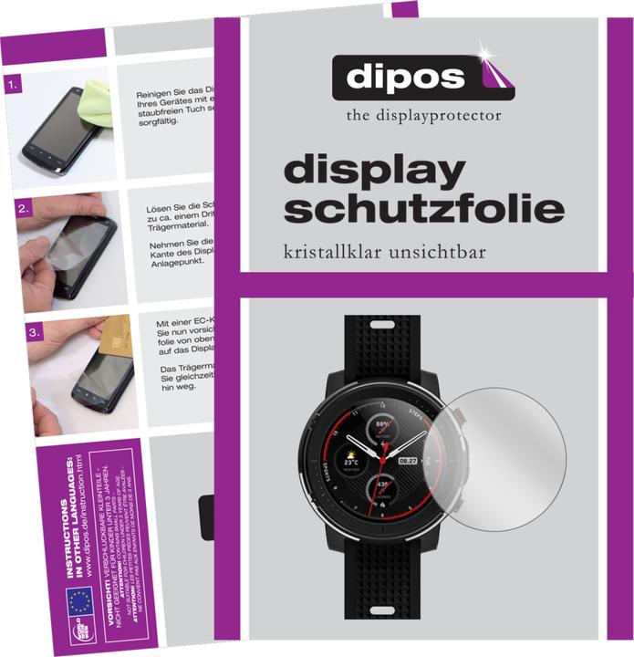 Image du produit Dipos Film de Protection d’écran Crystalclear (Amazfit Stratos 3)
