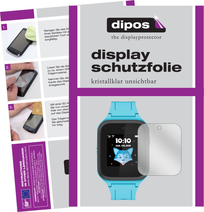 Actual product image Dipos Screen Protector Crystalclear