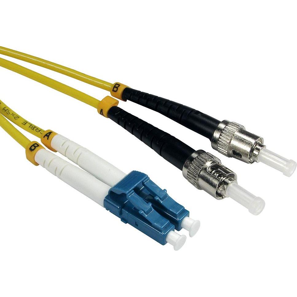 Cables Direct CDL 2MTR LC-ST SM 9/125 - YELLOW, Audio Kabel