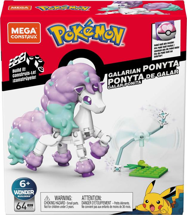 Produktbild Mattel Mega Construx Pokemon - Kraftpaket Ponyta