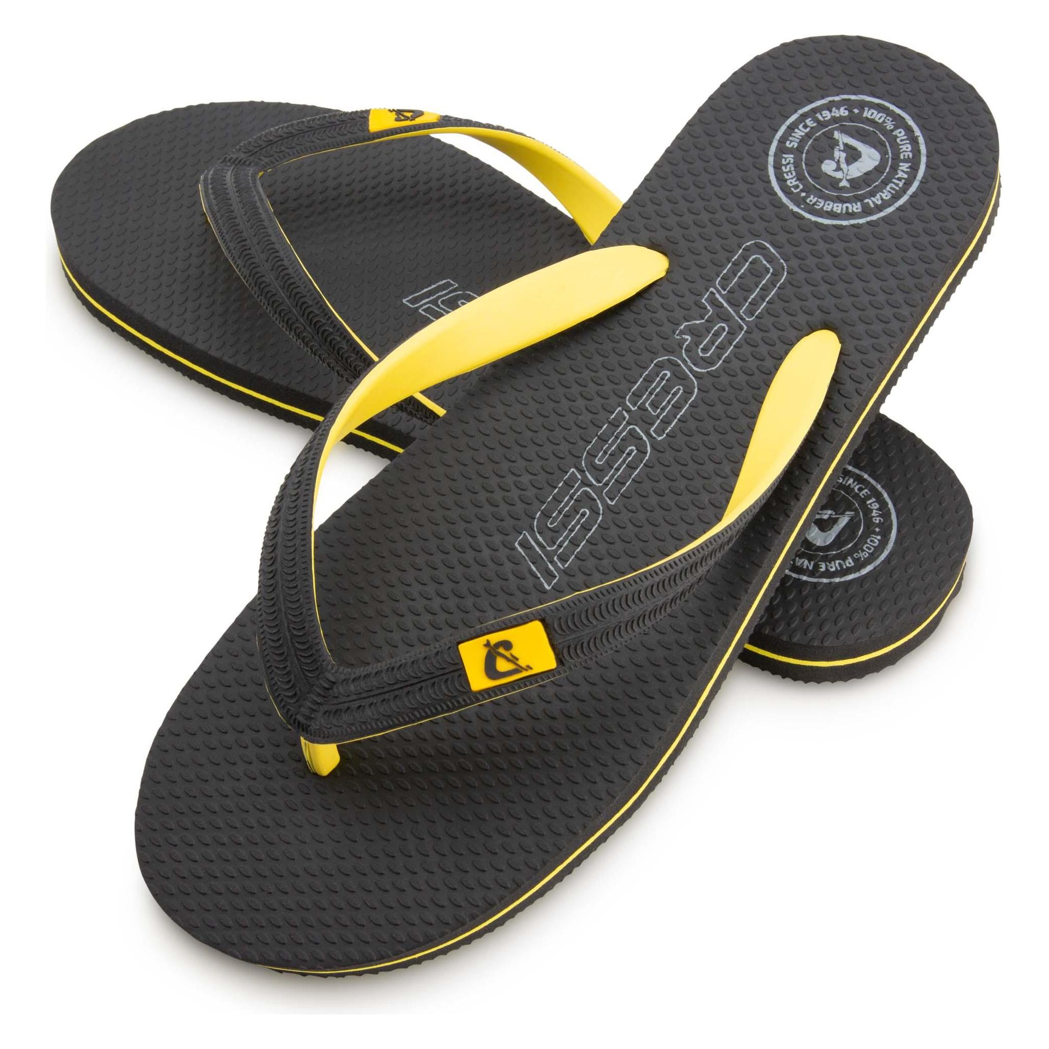 Cressi, Vrouwen, Flip-flop, Blad, Zwart, (45)