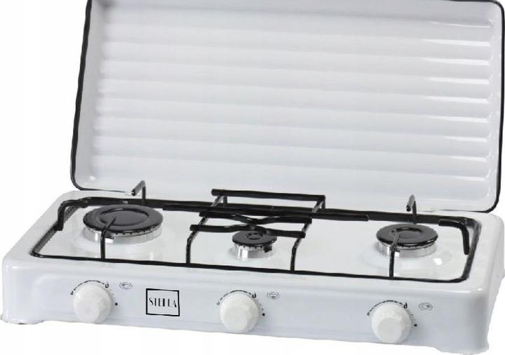 Stella Saturn DREI-BRENNER-GAS-KIT MIT LPG-ZYLINDER BALTA MODELL STKGB-02