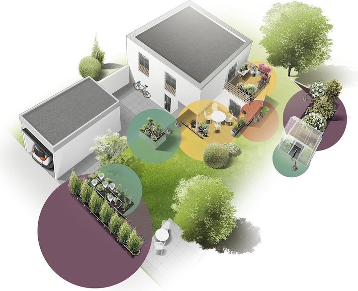 Image du produit Gardena Kit Micro-Drip Terrasse (Kit d'irrigation goutte à goutte)