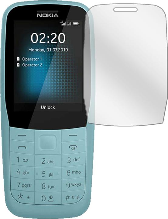 Immagine prodotto Dipos Pellicola Protettiva (2 pz., Nokia 220 4G)