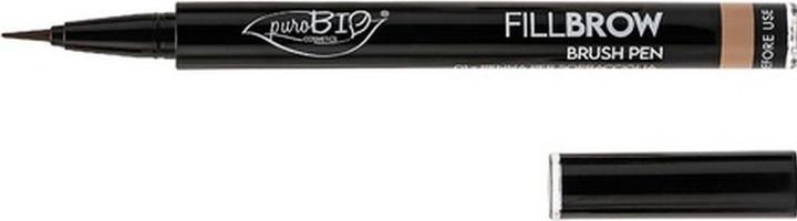 Produktbild Puro Bio Fillbrow Brush Pen 01 Biondo Naturale 0.7ml (Biondo Naturale)