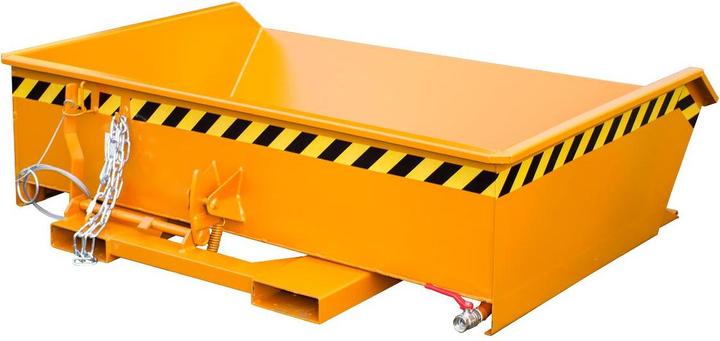 Immagine prodotto eurokraft pro Contenitore ribaltabile per trucioli MINI, bordo di scarico ribassato, capacità (610 l)