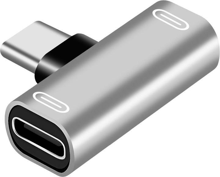 Actual product image EKO Splitter adapter double USB type-C to USB type-C