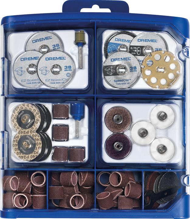 Actual product image Dremel EZ SpeedClic accessory set 70 pcs. (Rotation tool)