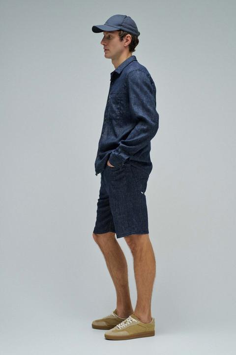 Immagine prodotto Salsa Jeans Leinenhemd Indigo Linen (S)