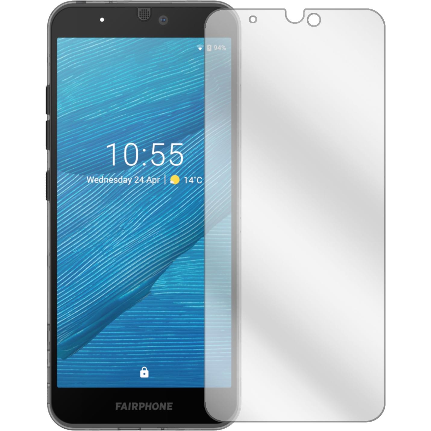 Thumbnail - Dipos Displayschutzfolie Crystalclear (2 Stück, Fairphone 3, Fairphone 3+), Smartphone Schutzfolie, Transparent