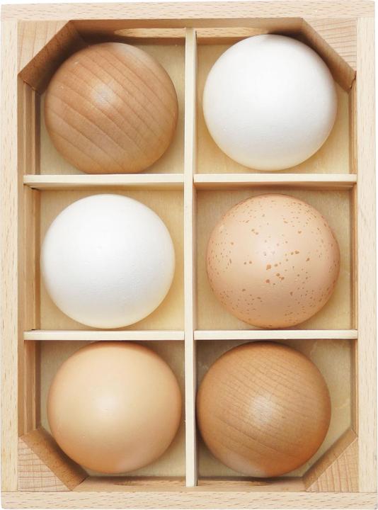 Image du produit Le Toy Van OEufs de ferme (6 pièces) pour le magasin d'alimentation