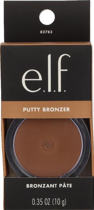 Actual product image e.l.f. Cosmetics Putty Bronzer Creamy Highly Pigmented Formula Infused with Argan Oil and Vitamin E Honey D (Honey Drip, Bronzer, 10 ml)