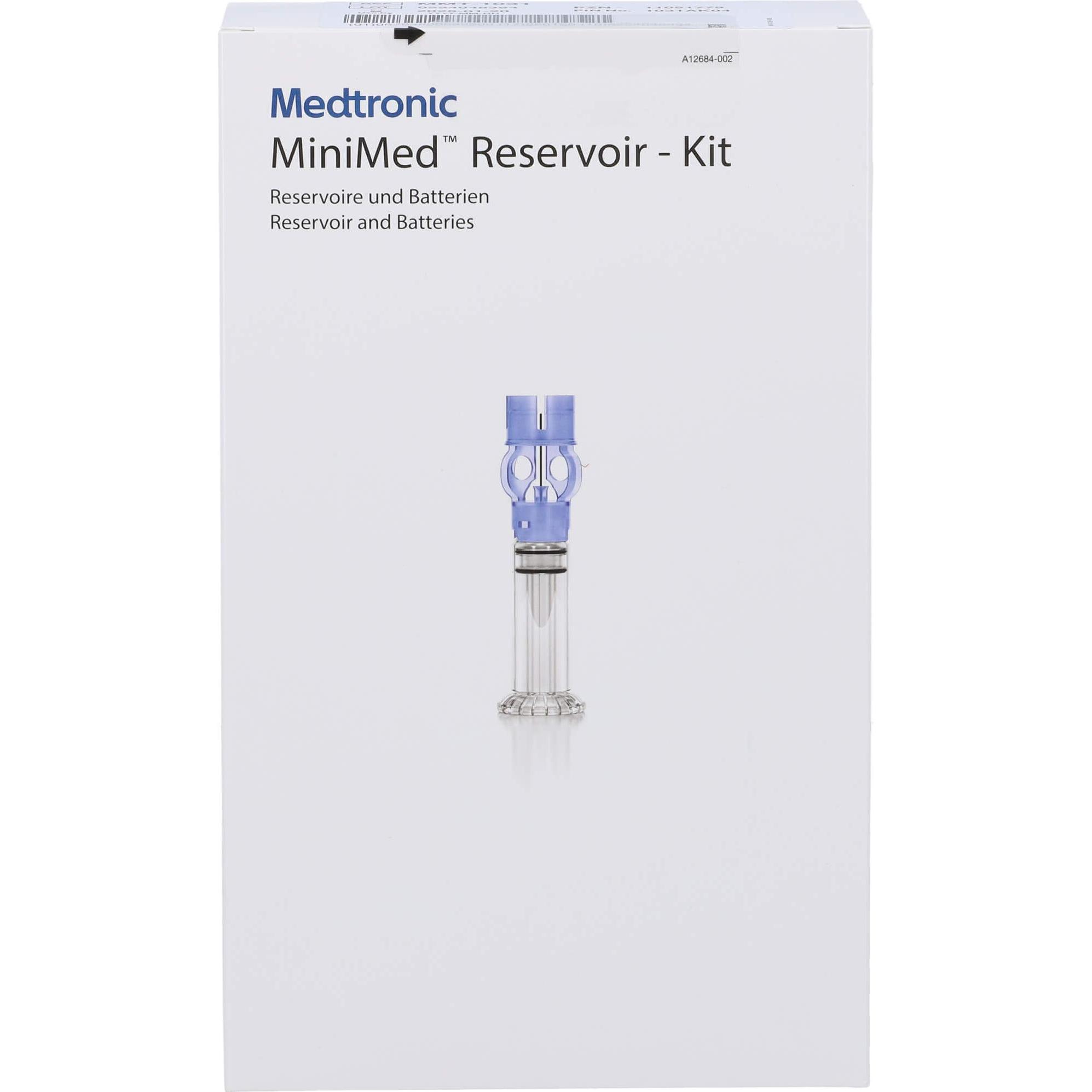 Medtronic, Praxisbedarf, MiniMed 640G Reservoir-Kit 1,8ml (AA-Batterien), 2X10 St IFA