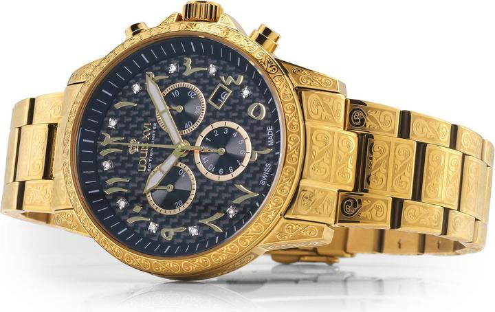 Actual product image Louis XVI LXVI1094 Palais Royale Arabic (Analogue wristwatch, Swiss made, Chronograph, 43 mm)