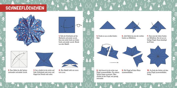 Image du produit 111 x Étoiles pliantes - Joyeux Noël!